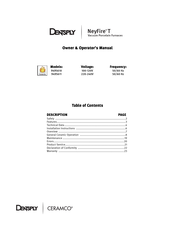 DENTSPLY 9495611 Owner's/Operator's Manual
