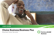CenturyLink Business Plus User Manual