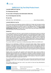 LumiraDx SARS-CoV-2 Manual
