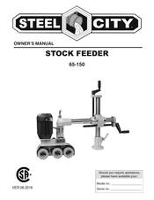 Steel City 65-150 Owner's Manual