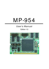 Commell MP-954 User Manual