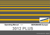 bergmann 3012 PLUS Operating Manual