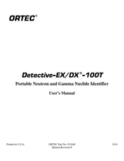 ORTEC Detective-DX-100T User Manual