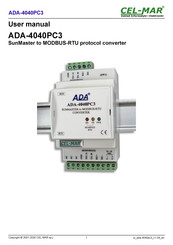 Cel-Mar ADA-4040PC3 User Manual
