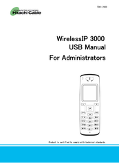 Hitachi Cable WirelessIP 3000 Manual