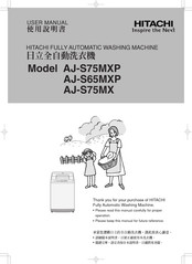 Hitachi AJ-S75MXP User Manual