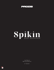 PROZIS Spikin User Manual