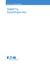 Eaton SONIX Io Technical Manual