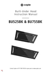 Caple BU525BK Instruction Manual