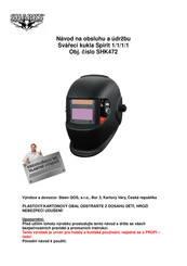 SHARKS SHK472 Instruction For Operation And Maintenance