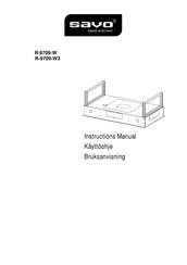 Savo R-9709-W3 Instruction Manual