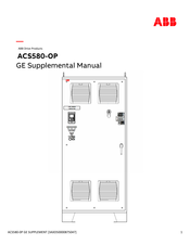 ABB ACS 580-OP Suplimentary Manual