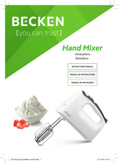 Becken BHM3133 Instruction Manual