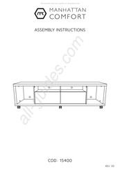Manhattan Comfort 15400 Assembly Instructions Manual