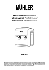 MUHLER WD-15 Instruction Manual