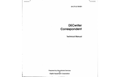 Digital Equipment DECwriter Correspondent Technical Manual