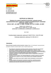MERAWEX ZSPM-200-18 User Manual