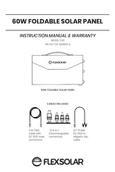 Flexsolar FLC-C6-200600-4 Instruction Manual & Warranty