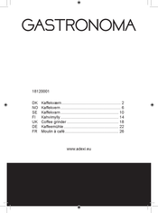 Adexi Gastronoma 18120001 Manual