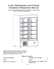 Ningbo R2DH2080-01 Installation & Operation Manual