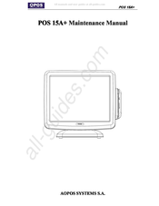 Aopos POS 15A Plus Maintenance Manual