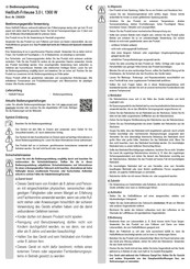 Conrad Electronic 2362829 Operating Instructions Manual