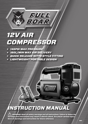 Full Boar FBAC-12160 Instruction Manual