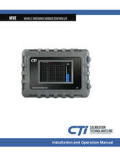 CTI MVE Installation And Operation Manual