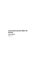Trust ISDN 128 User Manual