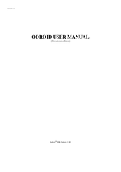 HARDKERNEL ODROID User Manual