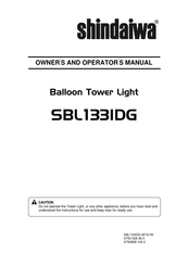 Shindaiwa SBL133IDG Owner's And Operator's Manual