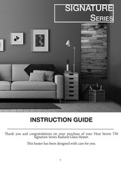 Heat Storm Signature Series Instruction Manual