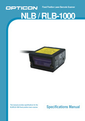 Opticon NLB-1000 Specification Manual