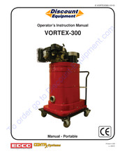 Discount Equipment VORTEX-300 Operator's Instruction Manual