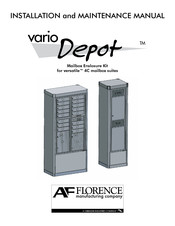 Gibraltar Industries Florence Vario depot Installation And Maintenance Manual
