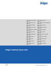 Dräger Interlock Demo-Unit Instructions For Use Manual