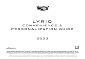 Cadillac LYRIQ 2023 Manual