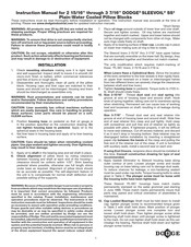 Dodge SLEEVOIL 2-15/16 Instruction Manual