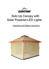Suntime Solo Up Assembly And Safety Instructions