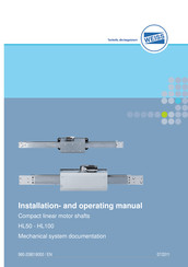 WEISS HL50 Installation And Operating Manual