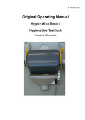 Foerster HygieneBox Teat lock Original Operating Manual