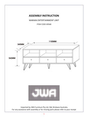 JWA MARIAN 69568 Assembly Instruction Manual