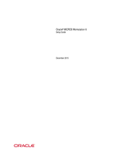 Oracle MICROS WS6 Setup Manual
