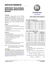 ON Semiconductor NCP45491PMNGEVB User Manual
