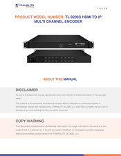 TransLite TL-9296S Manual