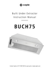 Caple BUCH75 Instruction Manual