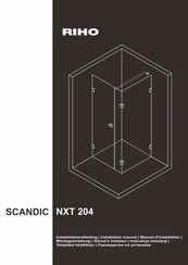 RIHO SCANDIC NXT 204 Installation Manual