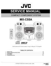 JVC CA-MXC55 Service Manual