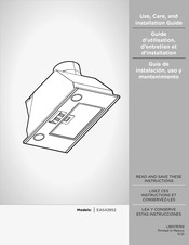 ELICA ASTI EAS428S2 Use, Care And Installation Manual