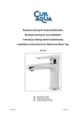 CUR AQUA 431-107 Operating Instructions Manual